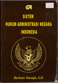 Sistem Hukum Administrasi Negara Indonesia