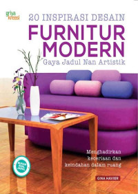 20 inspirasi design furnitur modern gaya jadul nan artistik