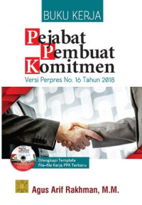 Pejabat Pembuat Komitmen Versi Perpres No.16 Tahun 2018