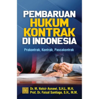 Image of Pembaruan Hukum Kontrak di Indonesia