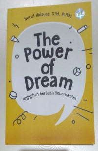 The Power Of Dream Kegigihan Berbuah Keberhasilan