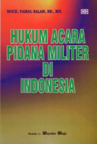 Hukum acara pidana militer di Indonesia