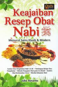 Keajaiban resep obat nabi